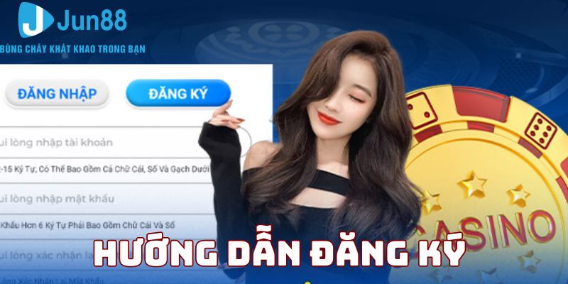 Các thao tác đăng ký đơn giản